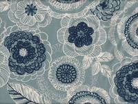 Scandinavian flower blue Scandinavian flower blue