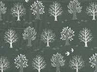 Bäume graugrün (Babycord) Bäume graugrün (Babycord)