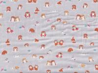 Otter grau double gauze Otter grau double gauze