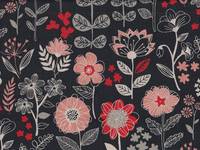 Nordic Flower black Nordic Flower black