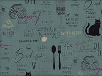 Breakfast Cat grün Breakfast Cat grün