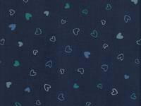 Herzen blau (Babycord) Herzen blau (Babycord)