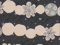 Border Flower black (Canvas) Border Flower black (Canvas)