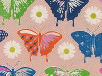 Cotton+Steel Butterflies Peach Cotton+Steel Butterflies Peach