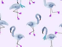 Cotton+Steel Freestyle Flamingo Frosty Pink Cotton+Steel Freestyle Flamingo Frosty Pink