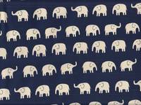 Elefanten groß weiß auf dunkelblau Elefanten groß weiß auf dunkelblau