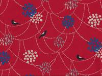 Echino Bird to hang red Echino Bird to hang red