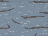 Krokodil hellblau Krokodil hellblau