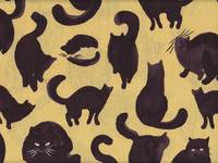 Koti - MUSTA KISSA yellow Koti - MUSTA KISSA yellow