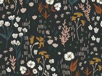 Cotton+Steel Dear Isla - Meadow - Almost Black Rayon Cotton+Steel Dear Isla - Meadow - Almost Black Rayon