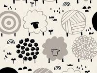 Cotton+Steel Fuwafuwa-san - Steel Wool Cotton+Steel Fuwafuwa-san - Steel Wool