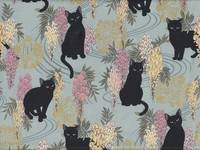 Katzen & Wisteria klein mint Katzen & Wisteria klein mint