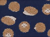 Igel groß dunkelblau Igel groß dunkelblau