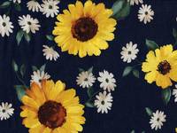 Sonnenblumen dunkelblau Sonnenblumen dunkelblau