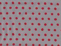 Echino Dots gray red Echino Dots gray red