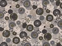 Katzen & Blumen grau Katzen & Blumen grau