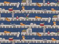 Katzenmusik blau Katzenmusik blau