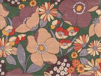 Soft flower brown Soft flower brown