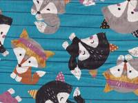 Big Animal - Fox blue double gauze Big Animal - Fox blue double gauze