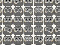 Cotton+Steel Sweet Floral Scent - Nosey Owl - Smoke Metallic Cotton+Steel Sweet Floral Scent - Nosey Owl - Smoke Metallic