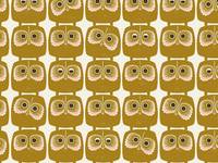 Cotton+Steel Sweet Floral Scent - Nosey Owl - Umber Cotton+Steel Sweet Floral Scent - Nosey Owl - Umber