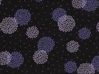 Blütenball schwarz Blütenball schwarz