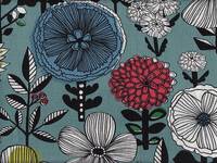 Etching Flower 145 blue Etching Flower 145 blue