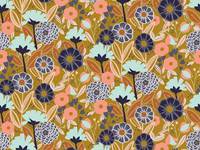 Cotton+Steel Emilia - Diana - Mustard Cotton+Steel Emilia - Diana - Mustard