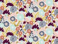 Cotton+Steel Emilia - Diana - White Cotton+Steel Emilia - Diana - White