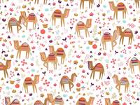 Cotton+Steel Camel Excursion - White Metallic Cotton+Steel Camel Excursion - White Metallic