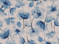 Watercolor Poppy blue Watercolor Poppy blue