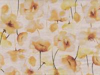 Watercolor Poppy yellow Watercolor Poppy yellow