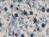 Watercolor Flower blue Watercolor Flower blue