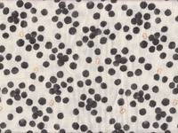 Butterfly dots black double gauze Butterfly dots black double gauze