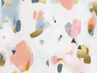 Cotton+Steel Pastel Parade - Peachy Metallic Cotton+Steel Pastel Parade - Peachy Metallic