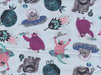 Cotton+Steel Spaced Out - Periwinkle Cotton+Steel Spaced Out - Periwinkle