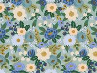 Cotton+Steel Vintage Garden - Vintage Blossom - Mint Metallic Cotton+Steel Vintage Garden - Vintage Blossom - Mint Metallic