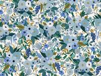 Cotton+Steel Petite Garden Party - Blue Cotton+Steel Petite Garden Party - Blue