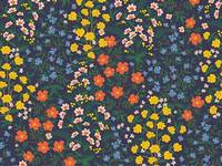 Cotton+Steel Camont - Wildwood Garden - Navy Canvas Cotton+Steel Camont - Wildwood Garden - Navy Canvas