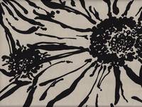 Blumen groß grau Blumen groß grau