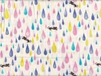 Katzen & Tropfen pink double gauze Katzen & Tropfen pink double gauze