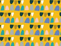 Cotton+Steel Rolling Hills - Luminous Metallic Cotton+Steel Rolling Hills - Luminous Metallic