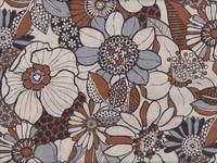 Jambo - Drawn flower brown Jambo - Drawn flower brown