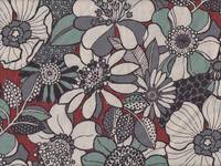 Jambo - Drawn flower red Jambo - Drawn flower red