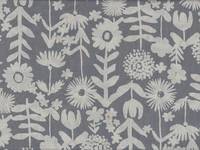Silhouette flower gray (Lawn) Silhouette flower gray (Lawn)