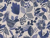 Blue - Flower white Blue - Flower white