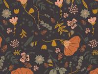 Cotton+Steel Canyon Springs - Canyon Poppy - Canyon Springs Unbleached Canvas Cotton+Steel Canyon Springs - Canyon Poppy - Canyon Springs Unbleached Canvas