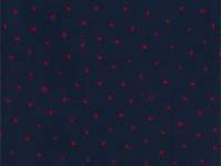 Punkte klein navy rot Punkte klein navy rot