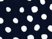 Punkte groß navy Punkte groß navy