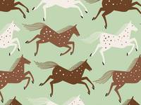 Cotton+Steel Wild & Free - Wild Horses - Reflection Cotton+Steel Wild & Free - Wild Horses - Reflection